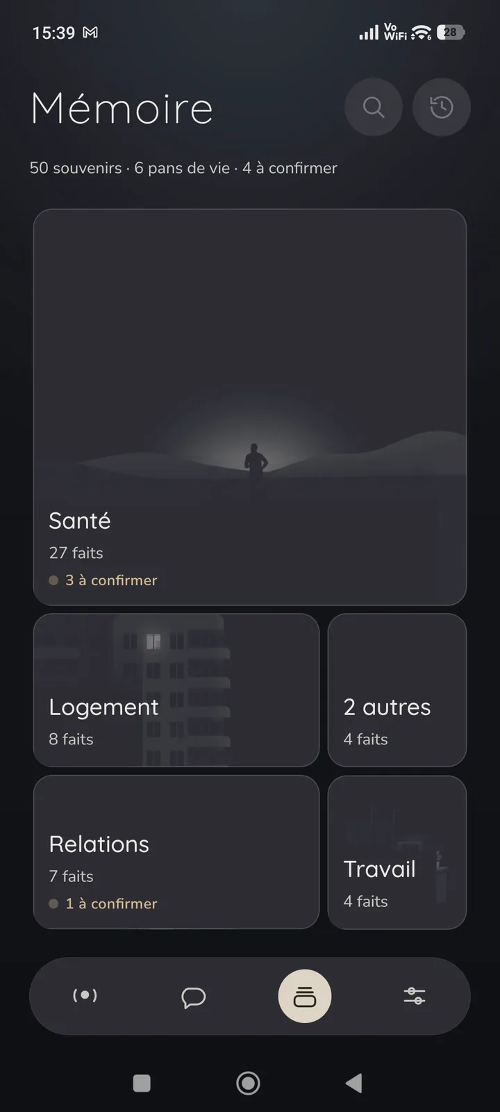 la mémoire de yomind